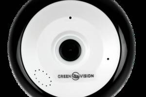 Беспроводная купольная камера GreenVision GV-090-GM-DIG20-10 360 1080p