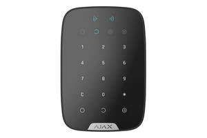 Беспроводная сенсорная клавиатура Ajax KeyPad Plus черная