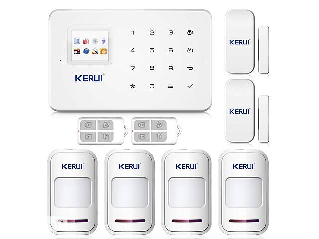 Беспроводная сигнализации GSM KERUI G18 для 4-х комнатной квартиры (uudgydf87dhnf)