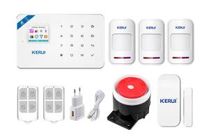 Беспроводная сигнализация Kerui Wi-Fi W18 для 2-комнатной квартиры blank strong (DFLKSR7Y6DGH)