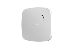 Беспроводной датчик детектирования дыма и угарного газа Ajax FireProtect Plus white