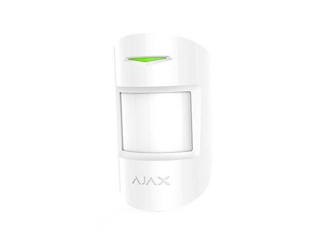 Беспроводной датчик движения c радиочастотным сканированием Ajax MotionProtect Plus white