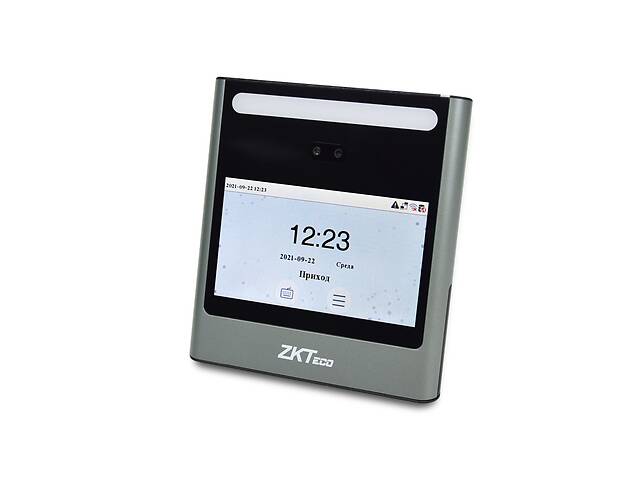 Биометрический терминал распознавания лиц со считывателем карт Mifare с Wi-Fi ZKTeco EFace10 WiFi %5bMF%5d