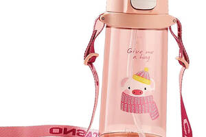 Бутылка для воды KXN-1219 Casno 690мл Розовый (09481034)