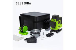 CLUBIONA IE16R Оновлення 4D Лазерний Рівень/Нівелір + Пульт