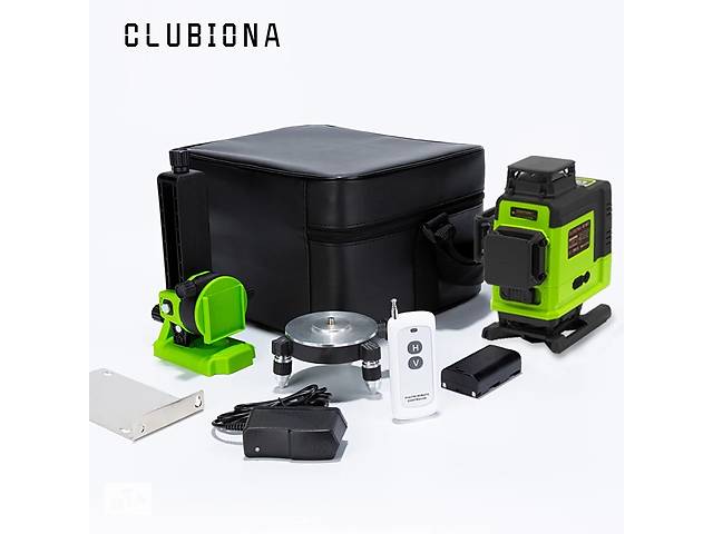 CLUBIONA IE16R Оновлення 4D Лазерний Рівень/Нівелір + Пульт - Фото NaN