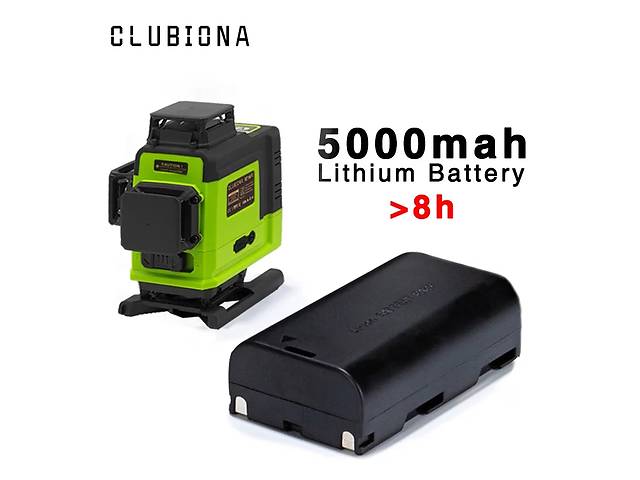 CLUBIONA IE16R Оновлення 4D Лазерний Рівень/Нівелір + Пульт - Фото 2
