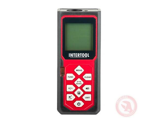 Дальномер 80 метров (лазерная рулетка) INTERTOOL MT-3056