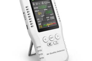 Датчик анализатор качества воздуха по 5 параметрам Bosean T-Z01Pro Белый (100907)