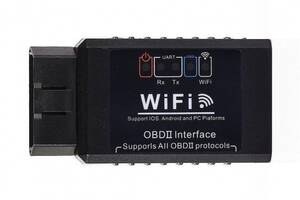 Диагностический автосканер OBD2 ELM 327 WiFi v1.5 для Android/IOS iphone OBD (hub_VtpH72482)