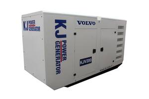 Дизельный генератор KJV200 (VOLVO PENTA) 200 KVA