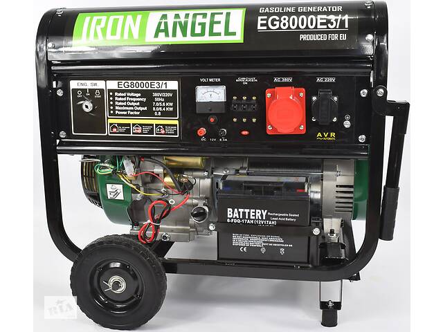 Электрогенератор Iron Angel EG 8000 E3/1