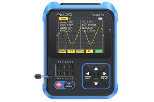 FNIRSI DSO-TC3 портативний осциллограф з функцією тестера компонентів та генератора