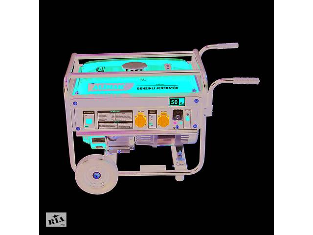 Генератор бензиновий Alimar ALM-B-3500-M 3,5 кВА 1 фаза ручний стартер ETSG