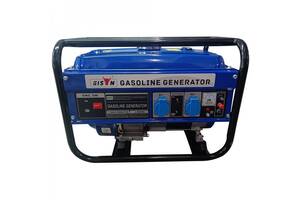 Генератор бензиновый Bison BS3000, 3.0/2.6 кВт, 220 В / 12 В, 4-тактный, 42 кг, Бензогенератор