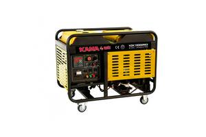 Генератор дизельный KDK15000RE3, трехфазный 230/400V, 50Hz, 15KVA, объем 34л