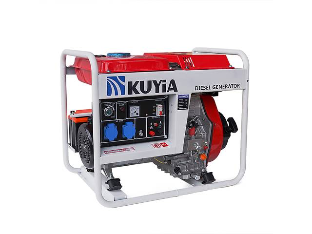 Генератор дизельный Kuyia TM5000CL, однофазный, 110-240V, 50Hz, 4,5-5кВт, обьем 12,5л