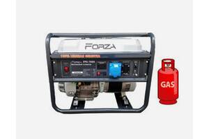 Генератор ГАЗ/бензиновый Forza FPG7000 5.0/5.5 кВт с ручным запуском Купи уже сегодня!