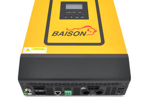 Гибридный инвертор BAISON PS-PLUS-3KV, 3000W, 24V, ток заряда 0-30A, 170-280V, MPPT (50А, 30-40 Vdc)