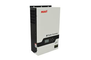 Гибридный инвертор MUST PV18-5248PRO, 5200W, 48V, ток заряда 1-60А, 160-275V, MPPT (80А, 450 Vdc)