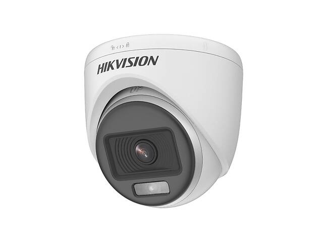 HD-TVI видеокамера 2 Мп Hikvision DS-2CE70DF0T-PF (2.8mm) ColorVu для системы видеонаблюдения