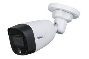 HDCVI видеокамера 5 Мп IMOU HAC-FB51FP (3.6 мм) со встроенным микрофоном для системы видеонаблюдения