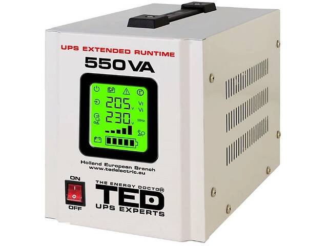 Инвертор/Источник бесперебойного питания TED Electric 550VA UPS (300W)