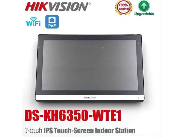 IP домофон Hikvision DS-KH6350-WТE1 з WiFi міжнародна версія