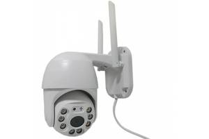 Камера наружного видеонаблюдения Visio CAM-6-IP Wi-Fi поворотная видеокамера уличная 2.0mp, 360°/90° с ИК подсветкой