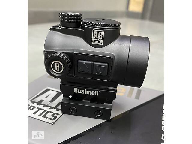 Коллиматорный прицел Bushnell AR Optics TRS-26 3 МОА с высоким райзером и таймером автовыключения