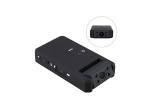 Компактный видеорегистратор FullHD Mini DV Boblov MD90, до 8 часов записи, детектор движения