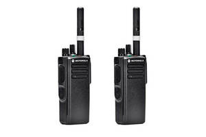 Комплект 2 шт рация Motorola DP4400e VHF AES-256 шифрование