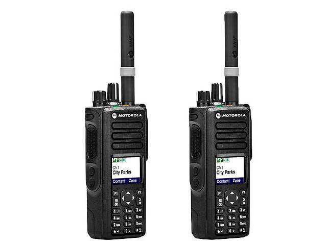 Радиостанция цифровая Motorola MotoTRBO DP4800e VHF AES-256 шифрование комплект 2 штуки