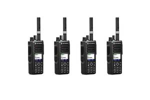 Радиостанция цифровая Motorola MotoTRBO DP4800e VHF AES-256 шифрование, комплект 4 штуки