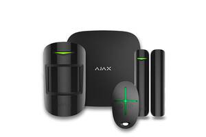 Комплект беспроводной сигнализации Ajax StarterKit 2 black ( Hub 2/MotionProtect/DoorProtect/SpaceControl )