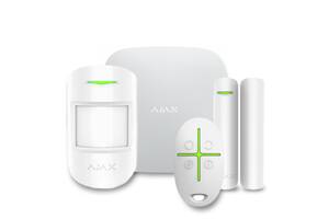 Комплект беспроводной сигнализации Ajax StarterKit 2 white ( Hub 2/MotionProtect/DoorProtect/SpaceControl )