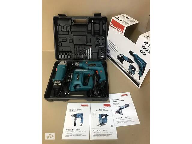 Комплект Makita 3 в 1