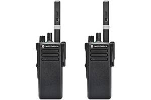 Комплект с 2 шт Оригинальных цифровых раций Motorola DP4400e UHF 2450 мАч