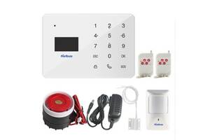 Комплект сигнализации GSM Alarm System Marlboze А2 modern plus Белый (IIF7G3NFH3BBCHCK)