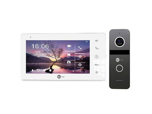 Комплект видеодомофона Neolight NeoKIT HD Pro Graphite