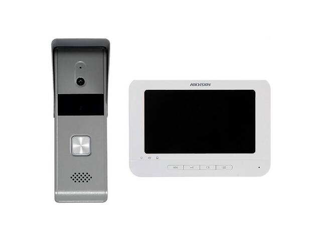 Комплект видеодомофона Hikvision DS-KIS203T видеодомофон 7' и видеопанель