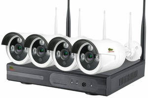 Комплект видеонаблюдения Partizan Wi-Fi IP-39 4xCAM + 1xNVR + HDD 1Tb (v1.1)
