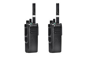 Комплект 2 шт - рация Motorola DP4400e VHF AES-256 шифрование