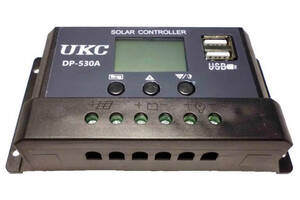 Контроллер заряда солнечной батареи UKC DP-530A 8466