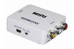 Конвертер mini HDMI-AV