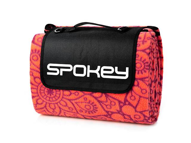 Коврик для пикника Spokey MANDALA 180х210 см Коралловый