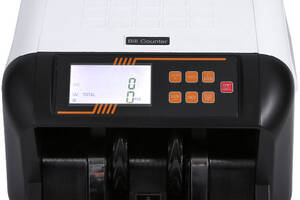 Машинка счетная для денег Bill Counter UV-MG 555 портативный счетчик банкнот с ультрафиолетовым и магнитным сканером...