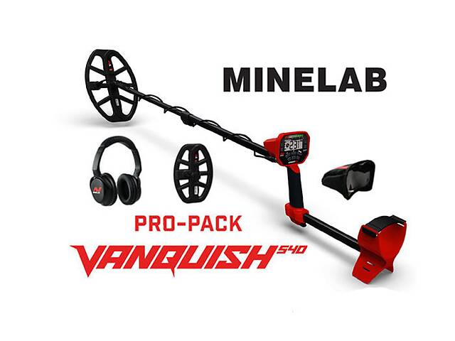 Металлоискатель Minelab Vanquish 540 Pro-Pack – Гарантия 3 года. Бесплатная доставка!