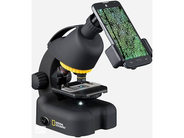 Мікроскоп National Geographic 40x-640x з адаптером до смартфону (9119501) Купи уже сегодня!