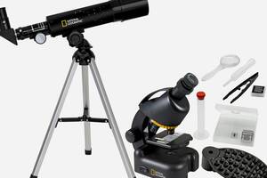 Мікроскоп National Geographic Junior 40x-640x + Телескоп 50/360 з кейсом (9118200) Купи уже сегодня!